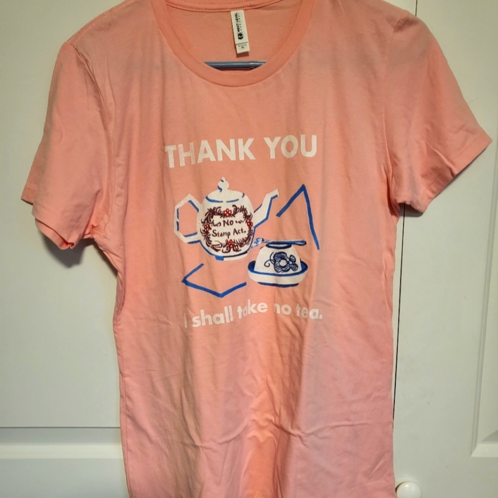 American Girl Felicity tea tshirt